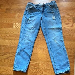 NEW Distressed Loft Jeans“Modern Skinny Crop” 29/8